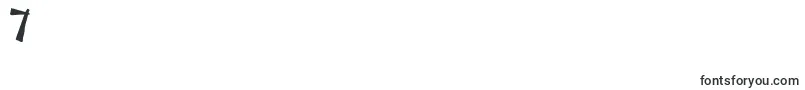 Chinesetakeaway Font – Fonts for Digit 7