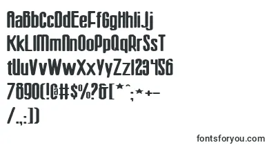  SisterEuropeWide font