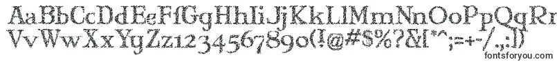 Шрифт MaryJaneGilardino – высокие шрифты