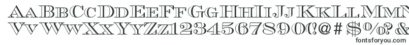 MauriceoutlineRegularDb Font – Fonts for Adobe Illustrator