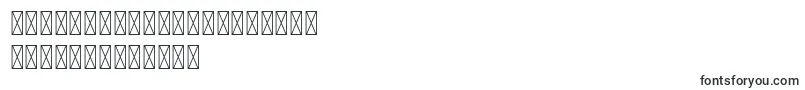 Fonte Fake Receipt – fontes malaias