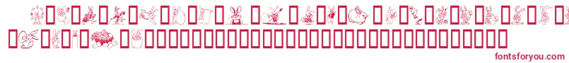 Easter Font – Red Fonts