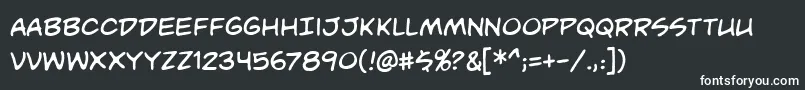 Unmasked Font – White Fonts
