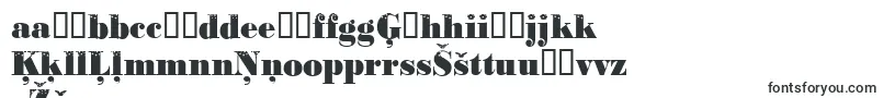 フォントBodonistars3Regular – ラトビアのフォント