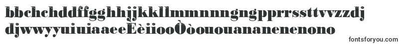Bodonistars3Regular-Schriftart – kreolische Schriften