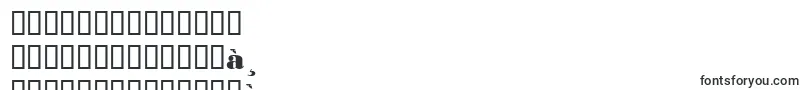 Bodonistars3Regular-Schriftart – thailändische Schriften