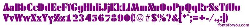 DekoblackserialRegular Font – Purple Fonts