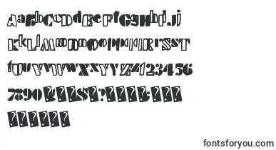  Handystencil font