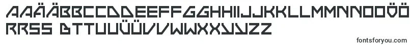 Шрифт Neonavycond – немецкие шрифты