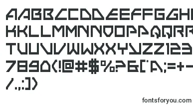  Neonavycond font