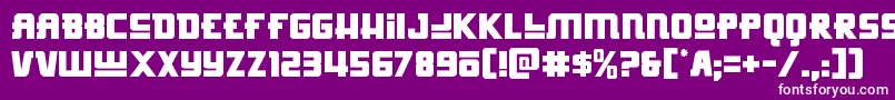 fuente Hongkonghustle – Fuentes Blancas Sobre Fondo Morado