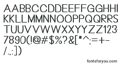  Bouhnti font