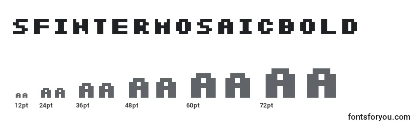 SfIntermosaicBold font sizes