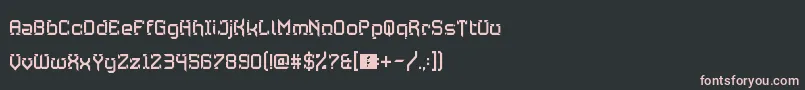 More about Jawbreaker Font Jawbreaker Font – Pink Fonts on Black Background