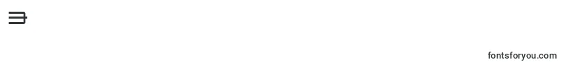 Sansbroadway Font – Fonts for Digit 3