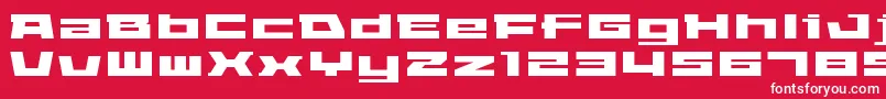 ElephantARegular Font – White Fonts on Red Background