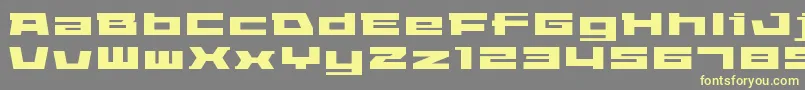 ElephantARegular Font – Yellow Fonts on Gray Background