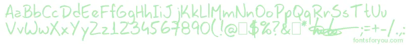 Lavoshandy99 Font – Green Fonts