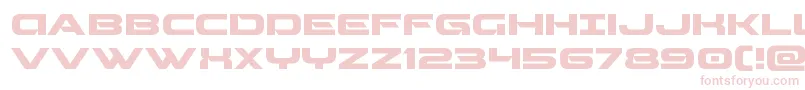 Beamweaponexpand Font – Pink Fonts on White Background
