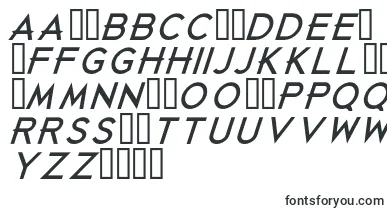 JustdiealreadyBlackitalic font – polish Fonts