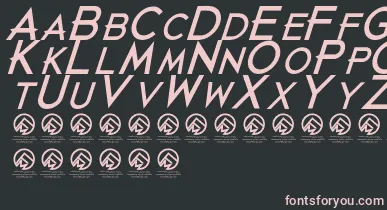 JustdiealreadyBlackitalic font – Pink Fonts On Black Background
