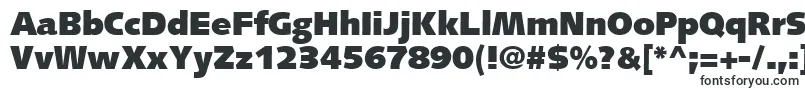 SyntaxLtUltrablack-Schriftart – Schriftarten, die mit S beginnen