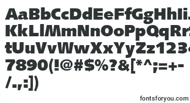  SyntaxLtUltrablack font