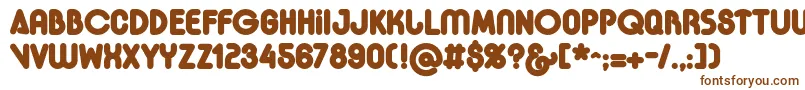 Garoahackerclubebold Font – Brown Fonts