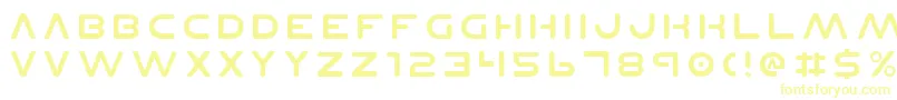 Planetnv2-fontti – keltaiset fontit