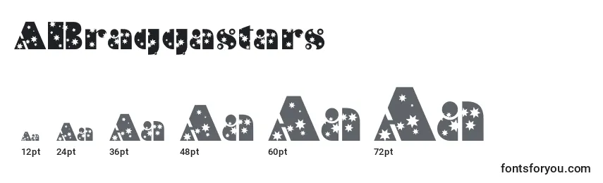 ABraggastars Font Sizes