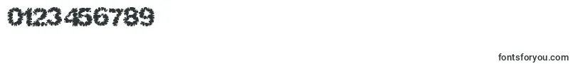 fuente Shredhard – Fuentes para números