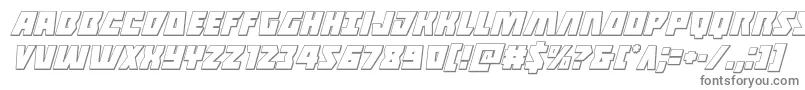 Halfshellhero3Dital Font – Gray Fonts