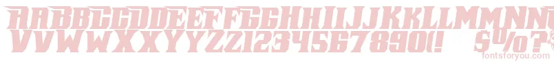 PirateKegItalic Font – Pink Fonts