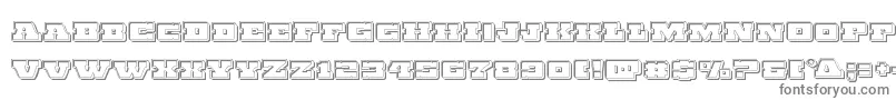 Шрифт Chicagoexpressengrave – серые шрифты