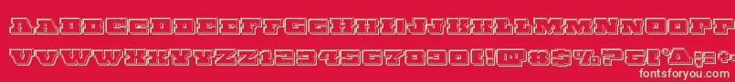 More about Chicagoexpressengrave Font Chicagoexpressengrave Font – Green Fonts on Red Background