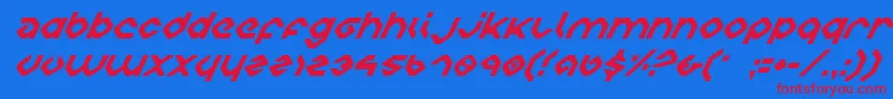 Más sobre la fuente CharliesAnglesItalic fuente CharliesAnglesItalic – Fuentes Rojas Sobre Fondo Azul