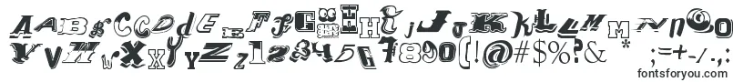Шрифт Contipopgua – декоративные шрифты