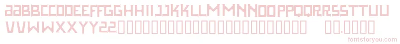 Parasight Font – Pink Fonts on White Background