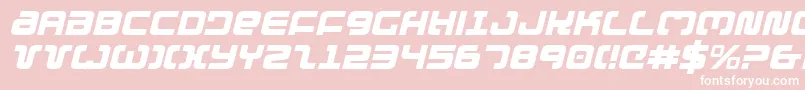 Exedorei Font – White Fonts on Pink Background