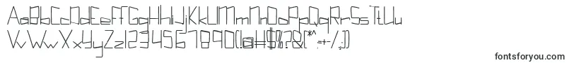 Kuppelultracondenseboldkuppel-Schriftart – Schriftarten, die mit K beginnen