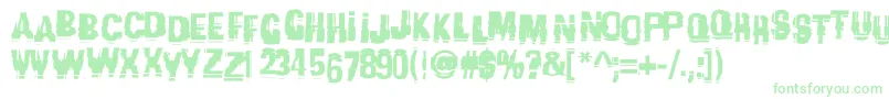 Garbagec Font – Green Fonts