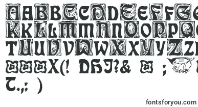  RudelsbergInitialen font