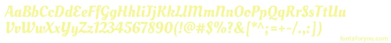 OleoscriptRegular Font – Yellow Fonts
