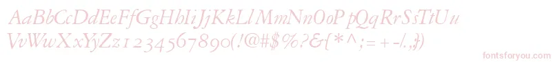 GaramondrepriseossskItalic Font – Pink Fonts