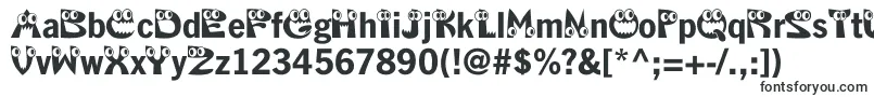 Kahorrible-fontti – Erikoiset fontit