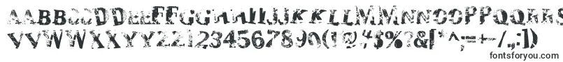 Zombilar-Schriftart – Schriftarten, die mit Z beginnen