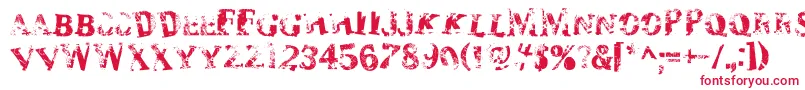 Zombilar Font – Red Fonts