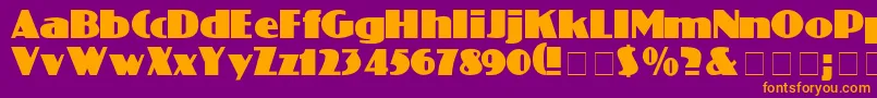 Lisätietoja ColiseoNormal-fontista ColiseoNormal-fontti – oranssit fontit violetilla taustalla