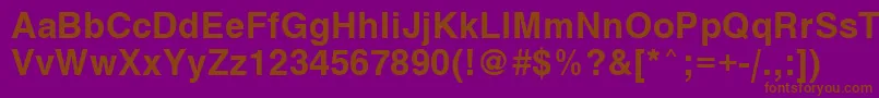 En savoir plus sur la police VantaBoldPlain.001.001 Police VantaBoldPlain.001.001 – polices brunes sur fond violet