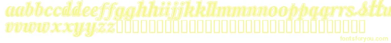 Oil Font – Yellow Fonts